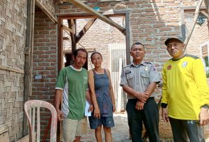 Kader Bela Negara dan Pengurus Independen Voulenter ( IVO ) Pringsewu kunjungi Keluarga PPKS