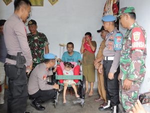 Propam Polres Pringsewu Kunjungi Koramil Gadingrejo, Gelar Patroli Gabungan dan Aksi Sosial