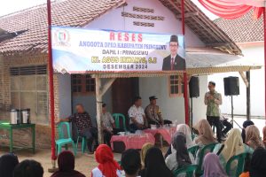 Agus Irwanto Gelar Reses di Pekon Podosari, Serap Aspirasi Warga Pringsewu