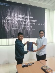 Musda HIPMI Lampung Ke XV: Pengambilan Formulir Bakal Calon Ketua Umum