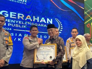 Prestasi Membanggakan: Polres Pringsewu Raih Penghargaan Zona Hijau dari Ombudsman RI