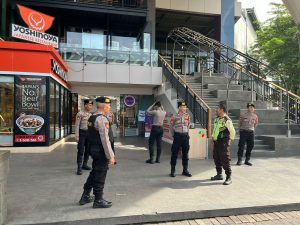 Pengamanan Ketat di Mall-Mall Bandar Lampung Menjelang Natal dan Tahun Baru