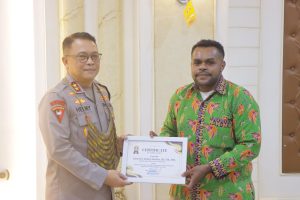 Polda Lampung Pererat Tali Persaudaraan dengan Mahasiswa Papua Jelang Natal dan Tahun Baru