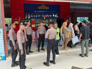 Tahun Baru Tanpa Khawatir, Polda Lampung Amankan Wisatawan di Slanik Waterpark