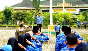 Pj Bupati Pringsewu Minta Satpol PP Tegas & Humanis Jaga Wibawa Pemerintah Daerah