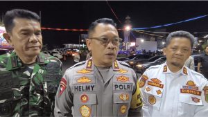 Personel Polda Lampung jaga Kondusifitas perayaan tahun baru