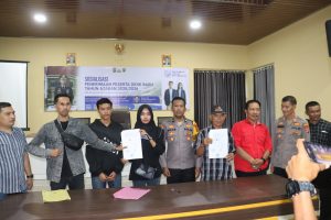 Polres Pringsewu Mediasi Kasus Penganiayaan, Kedua Pihak Sepakat Berdamai