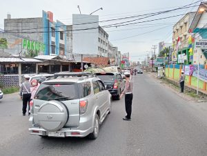 Polres Pringsewu Tingkatkan Pengamanan Lalu Lintas di Jalur Lintas Barat Sumatera