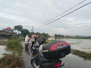 Hujan Deras di Pringsewu Sebabkan Banjir di Beberapa Wilayah, Warga Diminta Waspada