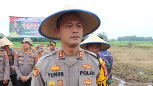 Dukung Ketahanan Pangan Nasional, Polres pringsewu dan Pemda Tanam Jagung di Lahan 142 Hektare