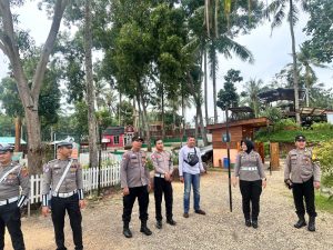 Polisi Siaga, Amankan Libur Panjang Warga Pringsewu di Destinasi Wisata dan Pusat Perbelanjaan