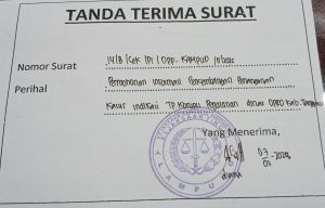 DPP KAMPUD Kawal Kasus Tipikor Perjalanan Dinas DPRD Tanggamus, Surati Kejati Lampung