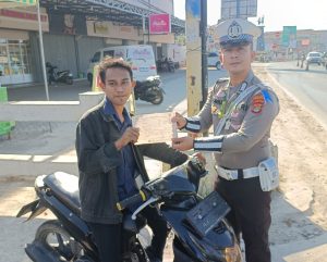 Tiga Hari Operasi Keselamatan, Polres Pringsewu Tindak 439 Pelanggar Lalu Lintas