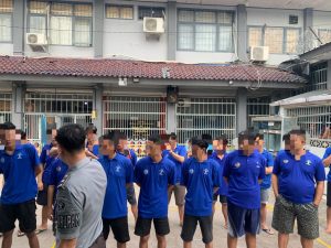 Puluhan WBP Rutan Kotaagung Di Mutasikan