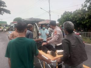 Kecelakaan Maut di Pringsewu, Seorang Pengendara Motor Tewas Terlindas Truk