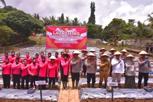 Kapolda Lampung Luncurkan Program Pekarangan Pangan Lestari di SPN Polda Lampung