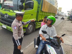 Enam Hari Operasi Keselamatan Polres Pringsewu Tindak Ribuan Pelanggar dan Dan Tangani Satu Kasus Kecelakaan