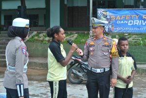 Tekan Angka Kecelakaan di Kalangan Pelajar, Polres Pringsewu Gelar Safety Riding Di Sekolah