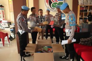 Propam Polres Pringsewu Laksanakan Pengecekan Barang Bukti Sitaan