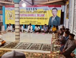 Mustika Serap Aspirasi Warga Pondok Pesantren Darrul Iptidayah Pesawaran