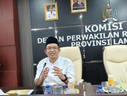 Sekretaris Komisi IV DPRD Lampung Ingatkan Pemda tentang Pentingnya Peringatan Dini Bencana