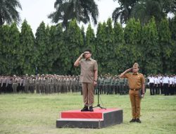 Ketua DPRD Lampung Jadi Inspektur Upacara Bulanan