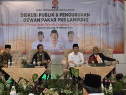 Ketua Fraksi PKS DPRD Lampung Hadiri Diskusi Publik PKS Lampung