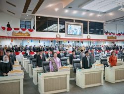 Rapat Paripurna DPRD Provinsi Lampung Infrastruktur Kedepan Jadi Prioritas