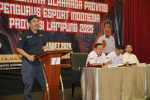 Suryono Kembali Pimpin ESI Lampung, Tekankan Pembinaan Atlet Esports