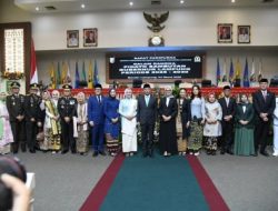 Gubernur Rahmat Mirzani Djausal Sampaikan Visi Lampung Maju di Paripurna DPRD