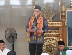 Ketua DPRD Lampung Ahmad Giri Akbar Safari Ramadhan di Lampung Barat