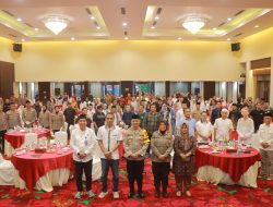 Polda Lampung Berbagi Takjil dan Buka Puasa Bersama dengan Awak Media