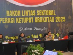 Polda Lampung Gelar Rakor Lintas Sektoral Persiapan Pengamanan Hari Raya Idul Fitri 1446 H
