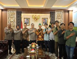 Kapolda Lampung Audiensi dengan Pengurus HMI Cabang Bandar Lampung