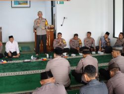 Siap Amankan Mudik Lebaran 2025, Polres Pringsewu Gelar Doa Bersama