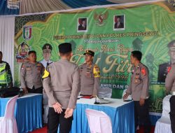 Wakapolres Pringsewu Pantau Pos Pelayanan dan Arus Mudik di Pringsewu