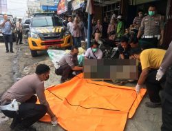 Pria Diduga ODGJ Ditemukan Meninggal di Depan Toko Elektronik di Pringsewu