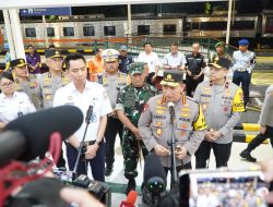 Tinjau Stasiun Tugu DIY, Kapolri : Mudik Gunakan Kereta Api Bisa Jadi Alternatif