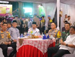 Kapolda Lampung Bersama Forkopimda Provinsi Lampung Monitoring Keamanan Malam Takbiran Idul Fitri 1446 H/2025 M