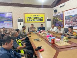 Pemantapan Teknis Pengamanan dan Rekayasa Lalu Lintas Arus Balik Pemudik di Pelabuhan Bakauheni