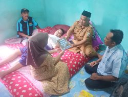 Camat Pagelaran Salurkan Donasi untuk Korban Kecelakaan