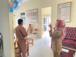 Dukung Program BKW, Kadis Peternakan Lamsel Inspeksi Kantor Puskeswan