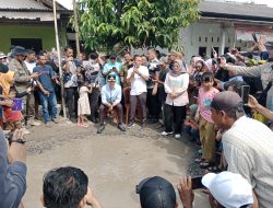 Bupati Lampung Selatan Tinjau Jalan Rusak di Desa Bumi daya,  Warga Apresiasi Respons Cepat