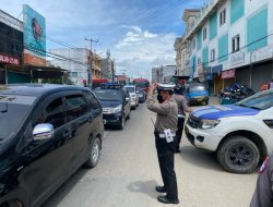 Puncak Arus Balik Diprediksi Malam Ini, Kapolres Pringsewu Minta Pemudik Tak Lengah