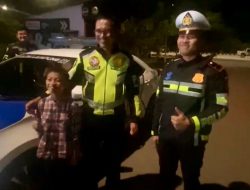 Anak Tertinggal Saat Arus Balik, Polisi Temukan dan Kembalikan ke Pelukan Orangtua
