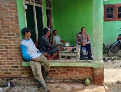 Bhabinkamtibmas Dorong Partisipasi Aktif Masyarakat Cegah Kejahatan dan Peningkatan ketahanan Pangan di Pringsewu