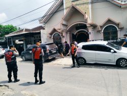 Ratusan Polisi Amankan Misa Jumat Agung di Kabupaten Pringsewu