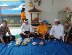 Momentum Galungan, Polres Pringsewu Ajak Warga Jaga Kerukunan