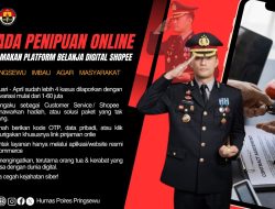Polres Pringsewu Imbau Masyarakat Waspada Maraknya Penipuan Online Berkedok Shopee