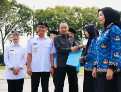 Pemkab Bojonegoro Raih Penghargaan Penyelesaian Pengangkatan SK CPNS dan PPPK Tercepat Se Jatim.